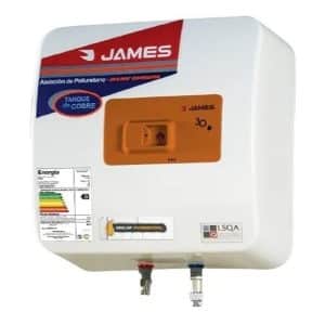 Calefon Termotanque James 30 Litros Prisma Cobre Espesor Max