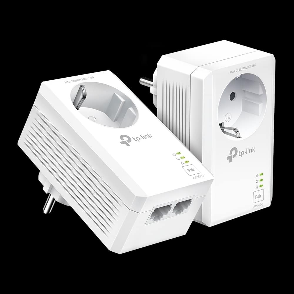 Adaptador de Red a Corriente TP-LINK PA7027P (2 Unidades)