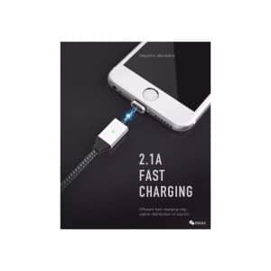 Cable Inkax MicroUSB 2.1A magnético - Modelo CK-50