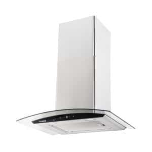 Campana Chimenea Extractora James Cocina Curva 90 Inoxidable