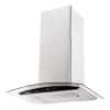 Campana Chimenea Extractora James p/Cocina Curva 60 Inox