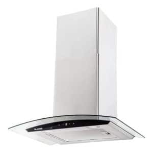 Campana Chimenea Extractora James p/Cocina Curva 60 Inox