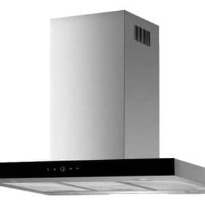 Campana Chimenea Extractora James p/Cocina Plana 90 Inox