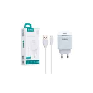 Cargador Inkax 3.1A c/cable tipo C - Modelo CD-53