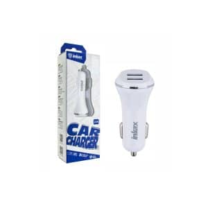 Cargador USB para auto Dual Inkax 2.1A - Modelo CD-12