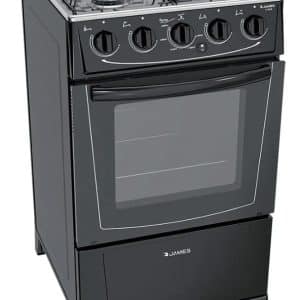 Cocina A Gas James 4 Hornallas C105 B Negra - Distribuidor