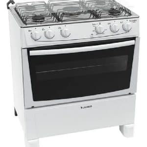 Cocina A Gas James 5 Hornallas C150 B Blanca - Distribuidor