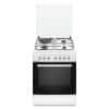 Cocina Combinada 3 Hornallas y 1 Disco- Blanca-Origen Europa