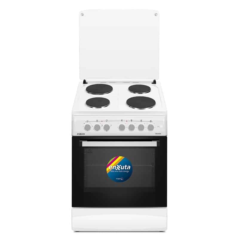 Cocina Eléctrica 4 Discos Eléct y Convección Blanca - Europa