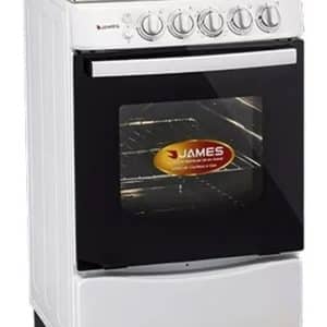 Cocina a Gas James con Grill Electrico C 650 MB BLANCA (CH)