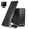 Equipo Computador PC HP Dualcore 1TB + 240GB W10+ Monitor 19