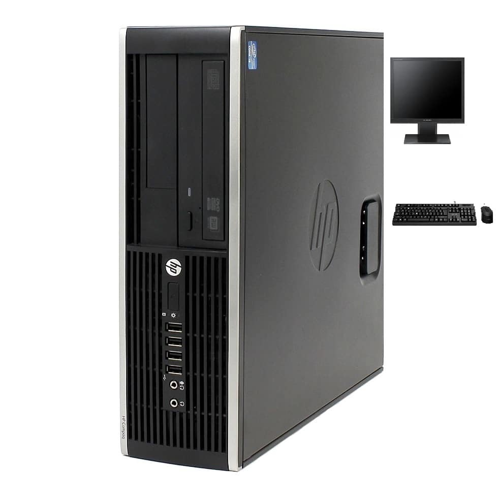 Equipo Computadora PC HP 6300 Pro i5 4GB 250GB + Monitor 19"