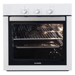 Horno James de Empotrar Eléctrico 7 Funciones Grill BLANCO
