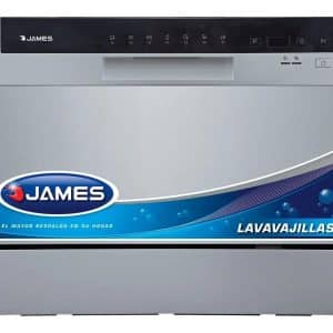 Lavavajillas James Compacto 6 Cubiertos 7 Prog LVCM-6CD INOX