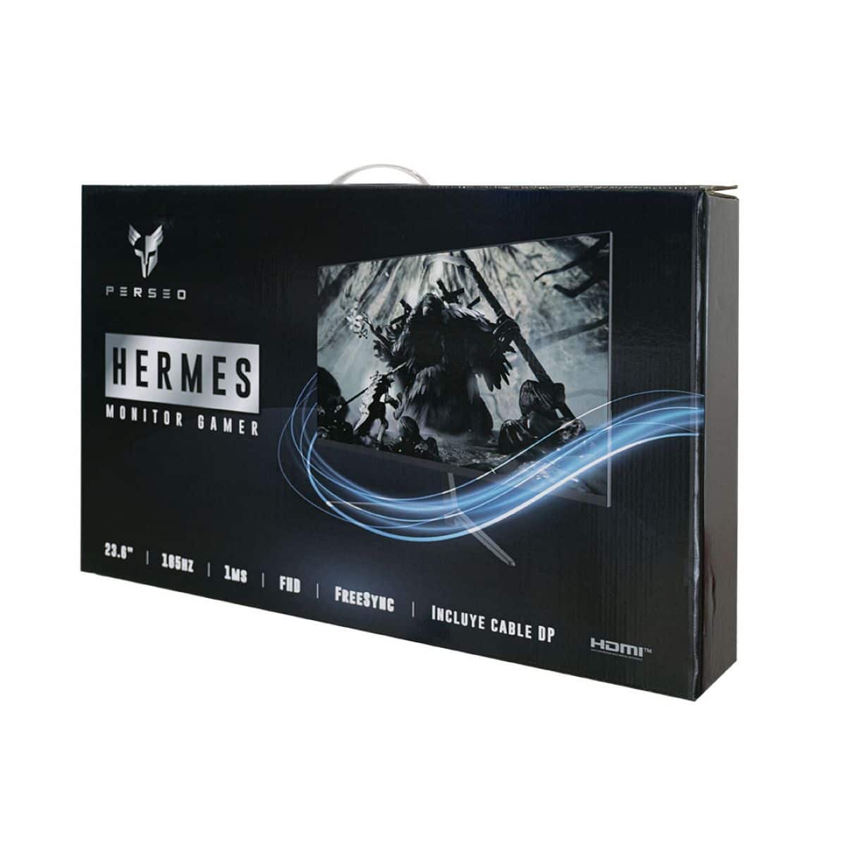 Monitor Gamer 27" Perseo Hermes Gaming Wqhd 1ms 165hz