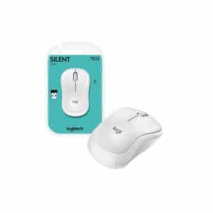 Mouse inalambrico Logitech Silent M220 Blanco