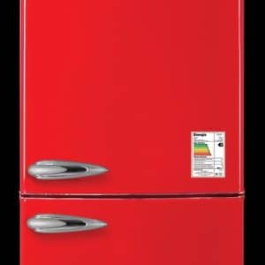 Refrigerador James Linea Retro con Freezer abajo J373RR Rojo