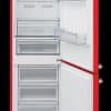 Refrigerador James Linea Retro con Freezer abajo J373RR Rojo