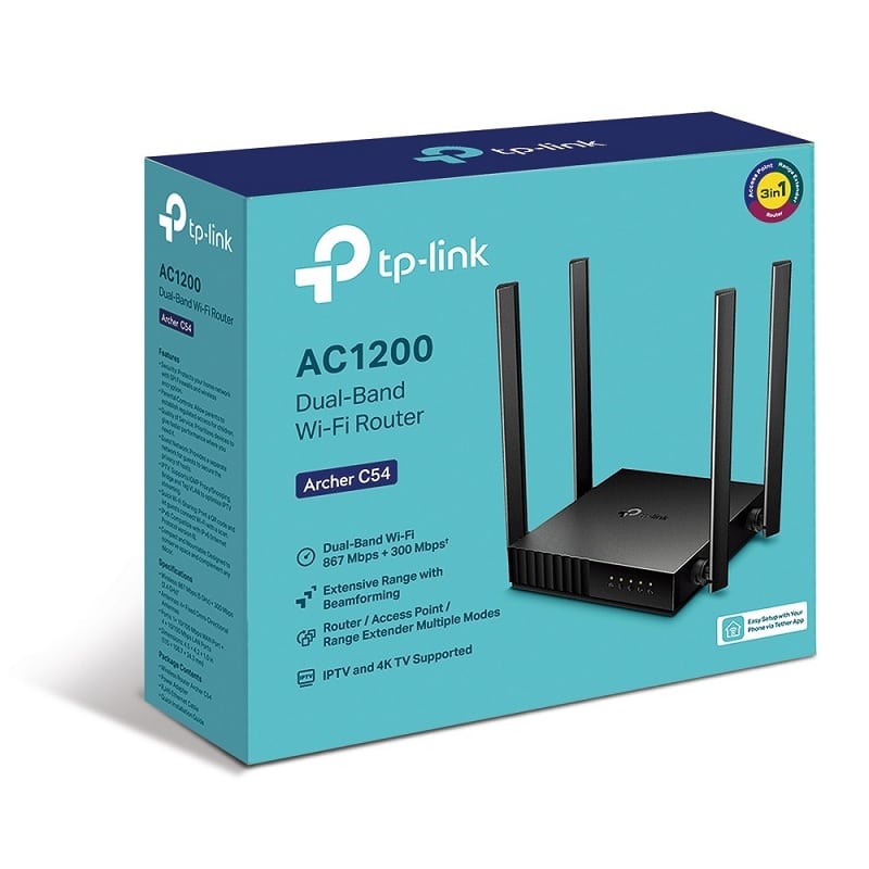 Router Inalámbrico TP-LINK Archer C54 Dual Band AC1200