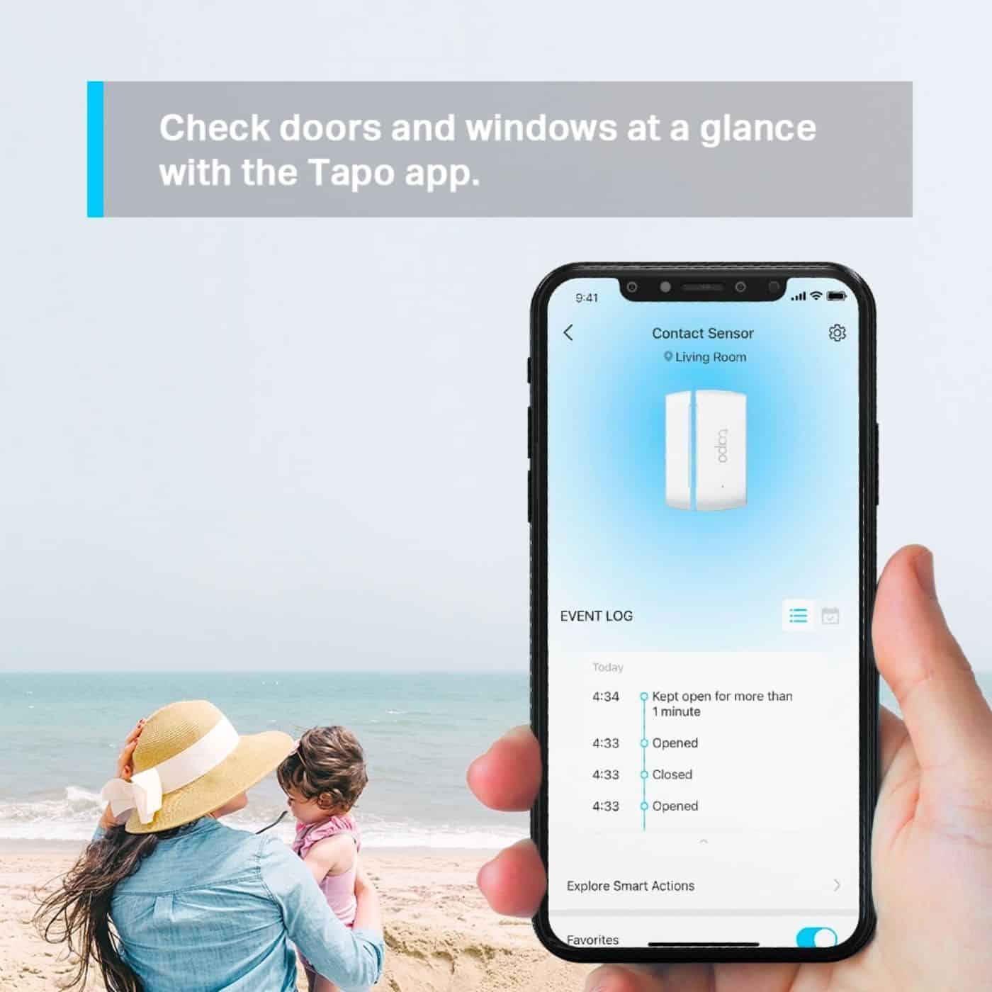 Sensor De Mov. Tp-link Tapo T100 - Vigilancia - Seguridad