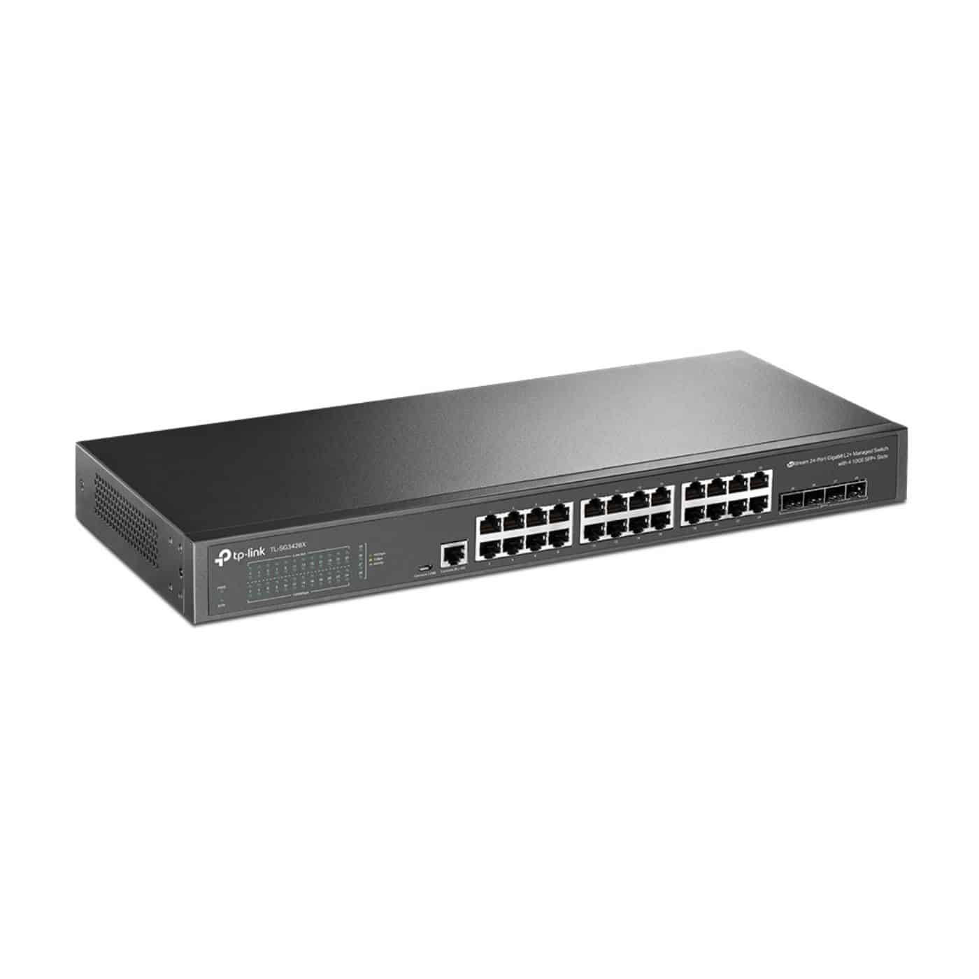 Switch TP-Link TL-SG3428X 24P Giga+4 SFP 10GE Rackeable Admi