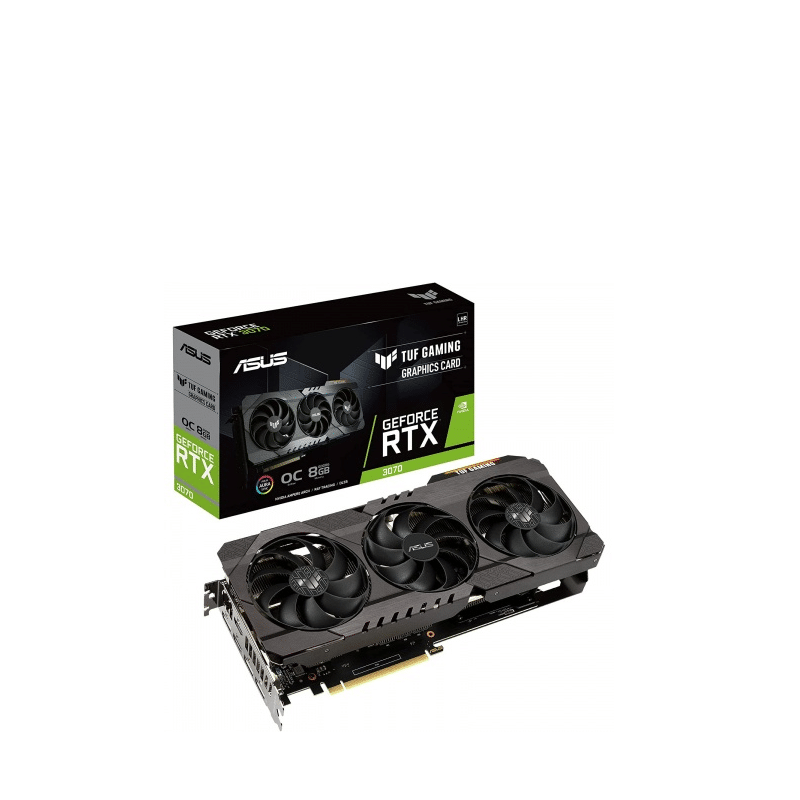 Tarjeta Video Gamer Asus TUF RTX3070 O8G V2 RTX 3070 OC 8GB Tecsys