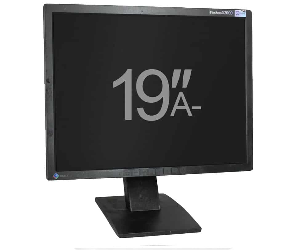 Monitor LCD 19" grado A - Usados. Marcas varias