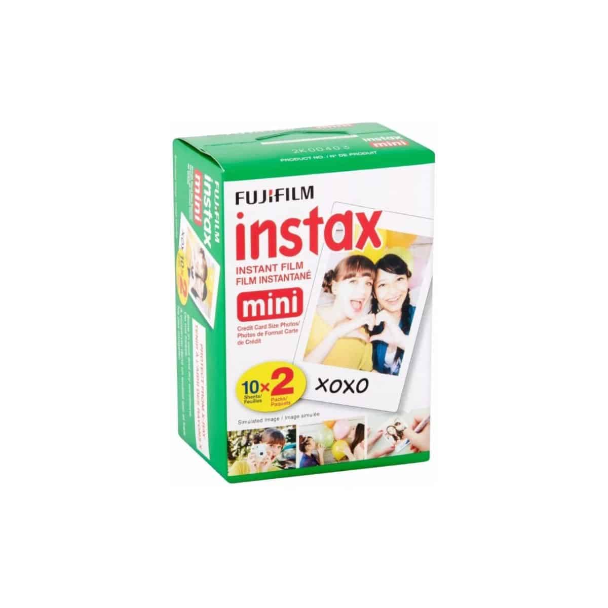 Papel Fujifilm INSTAX Mini Instant Film x 20 unidades - Tecsys