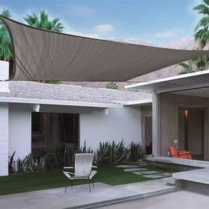 Toldo Vela p/ sombra viento c/ protección Uv- 4*3 rectangulo