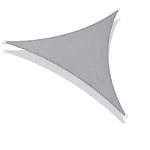 Toldo Vela sombra viento y granizo - 4*4*5.6 triangulo GRIS