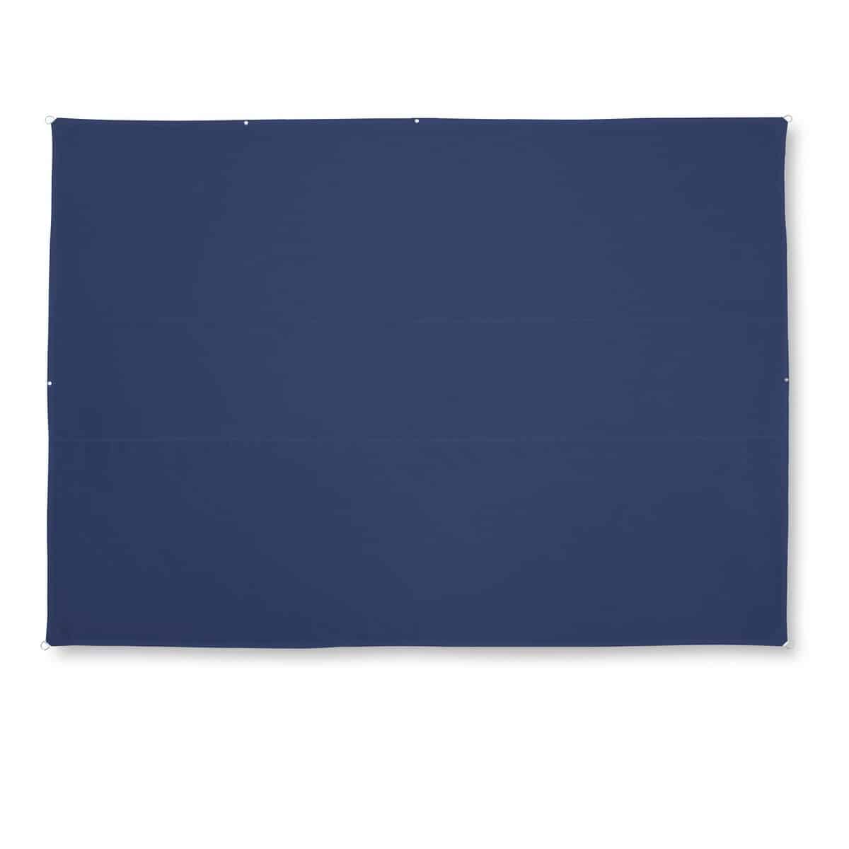 Toldo Vela p/ sombra viento c/ Uv - 4*6 rectangulo AZUL