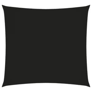 Toldo Vela sombra viento y granizo Uv-2*2 Mts Cuadrado Negro