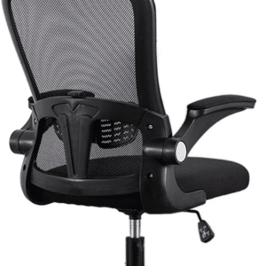 Silla Oficina Weir Ergonómica Giratoria p/ Escritorio Negro