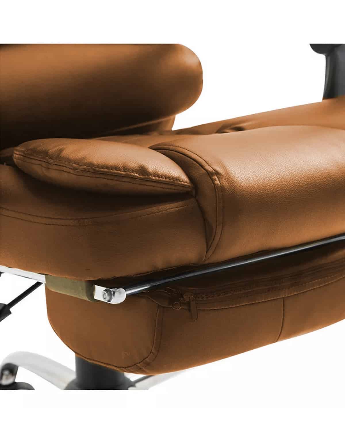 Silla ejecutiva Miles con apoya pies y 2 puntos de masaje