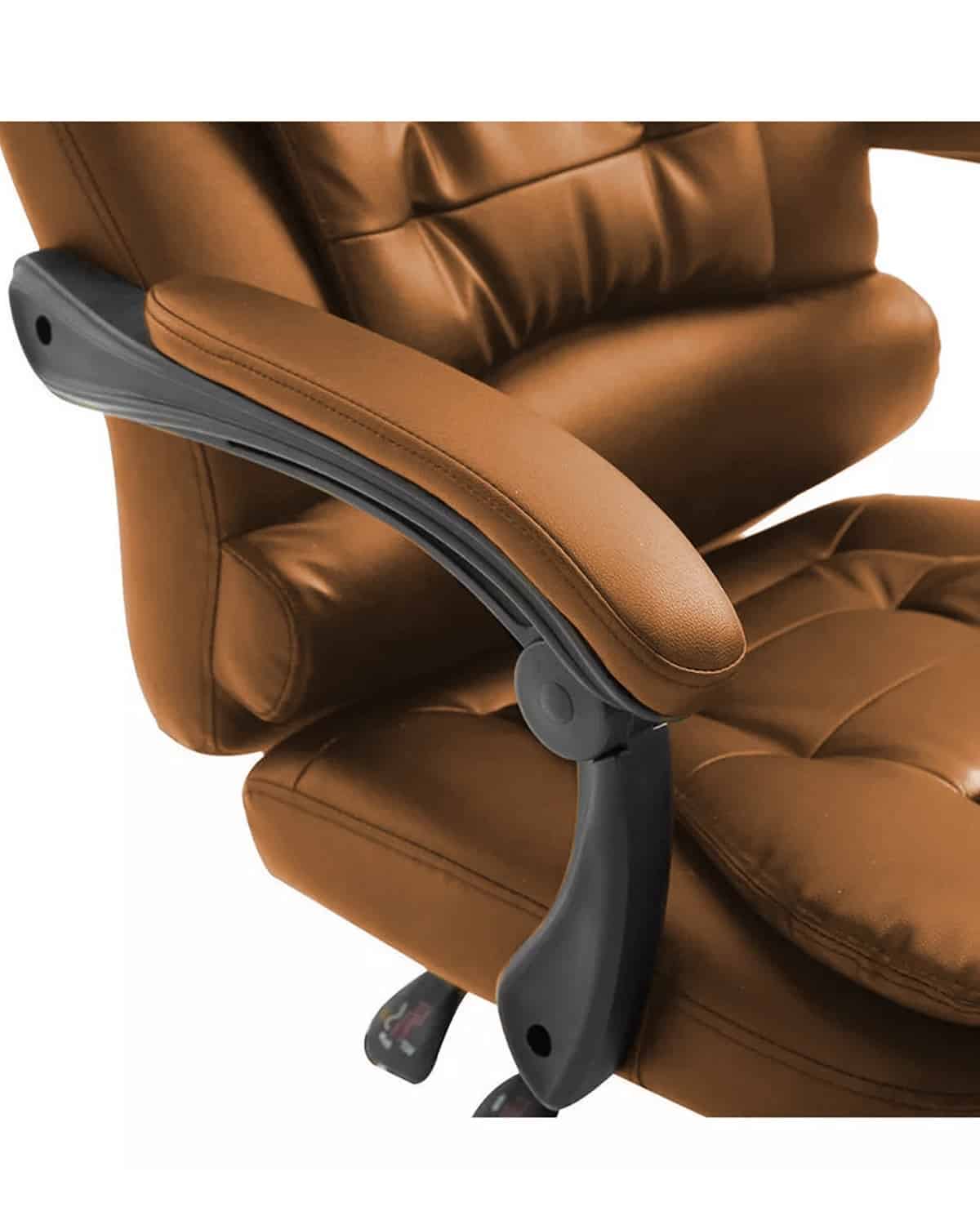 Silla ejecutiva Miles con apoya pies y 2 puntos de masaje