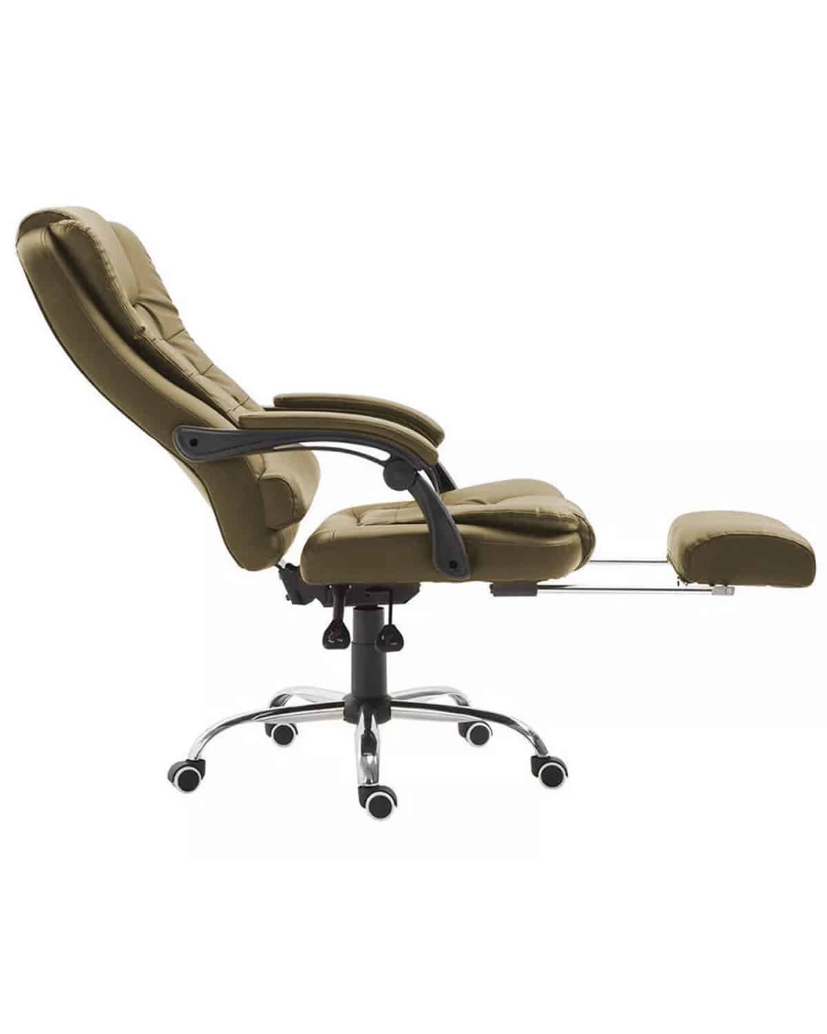 Silla ejecutiva Miles con apoya pies y 2 puntos de masaje