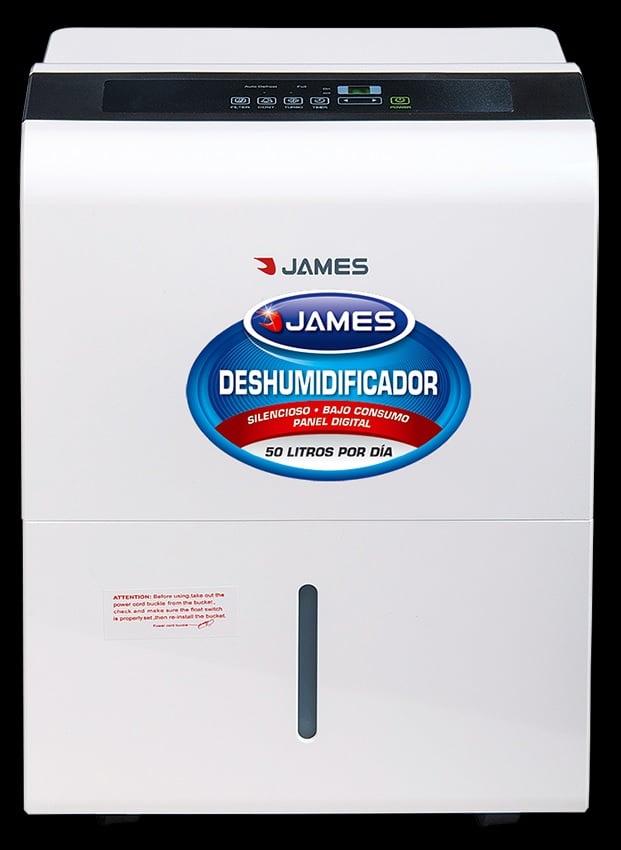 Deshumificador James DJ 50 DP 50L/Dia - Funcion Turbo