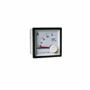 AMPERIMETRO ANALOGO DE PANEL 250/5A AC 96X96 NP96A250/5