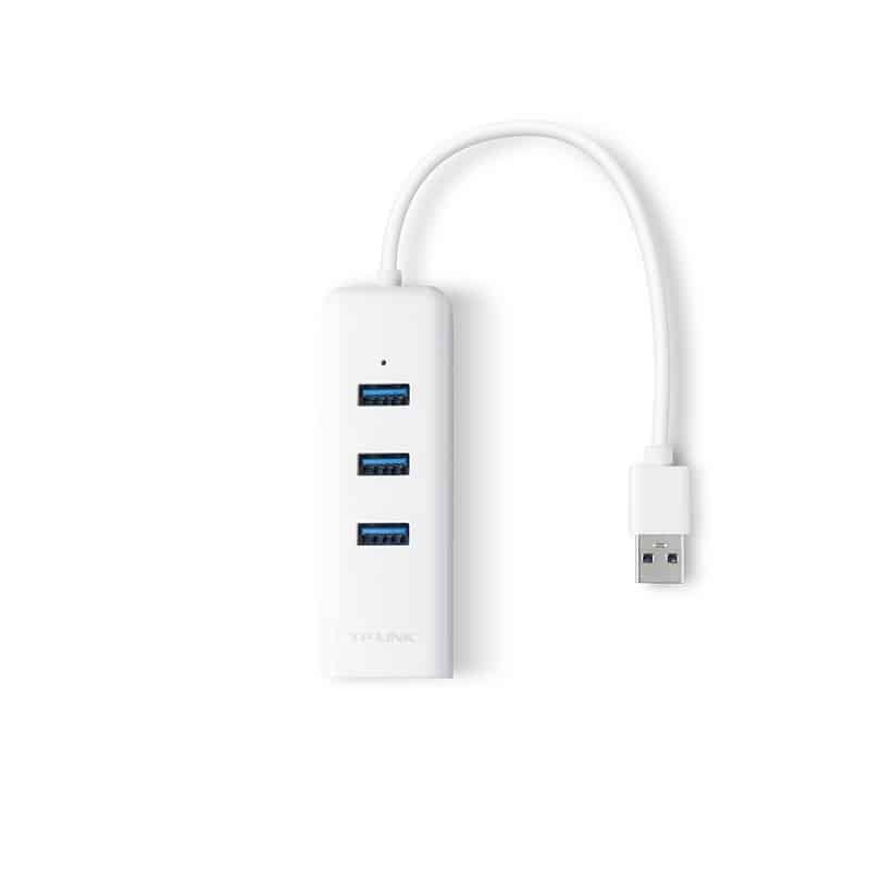 Adaptador de Red USB 3.0 a Ethernet Gb Y 3 USB TP-LINK UE330