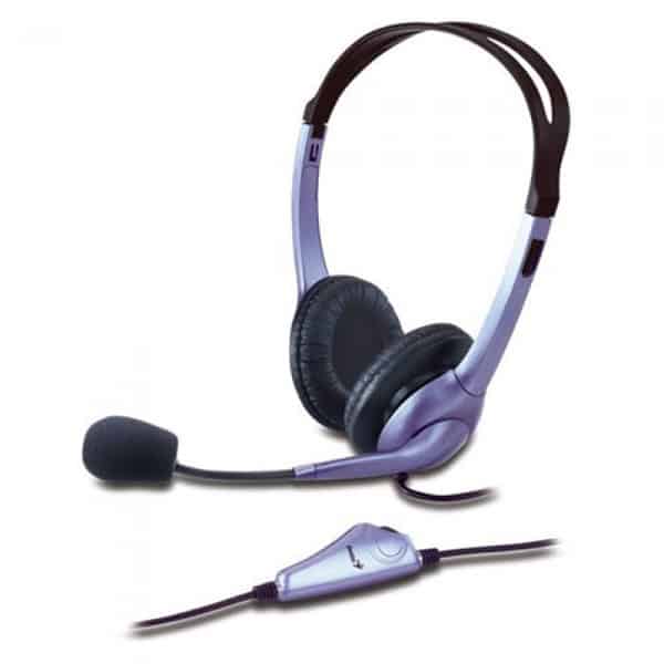 Auricular Audifonos c/mic Genius HS-04S Single Jack-Notebook