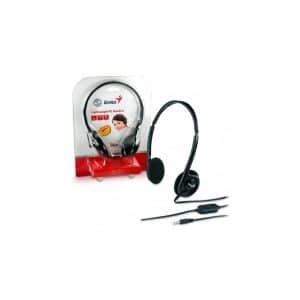Auricular C/mic Genius HS-M200C Negro-PC, Notebook y Netbook