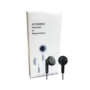 Auriculares Universales 3.5mm Negro