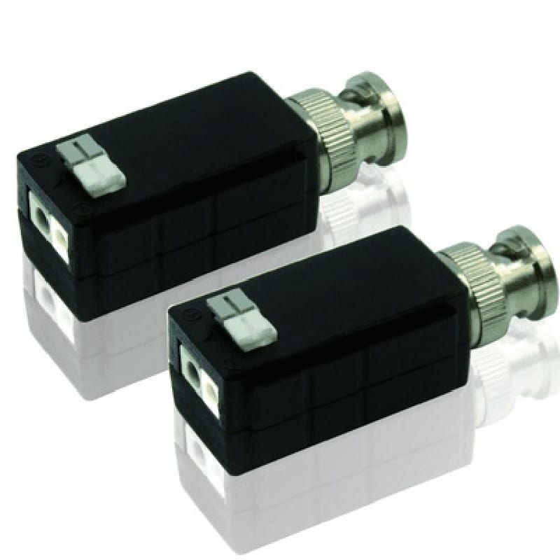 Balun Pasivo BNC a UTP (2 unidades) X-Tech - CCTV