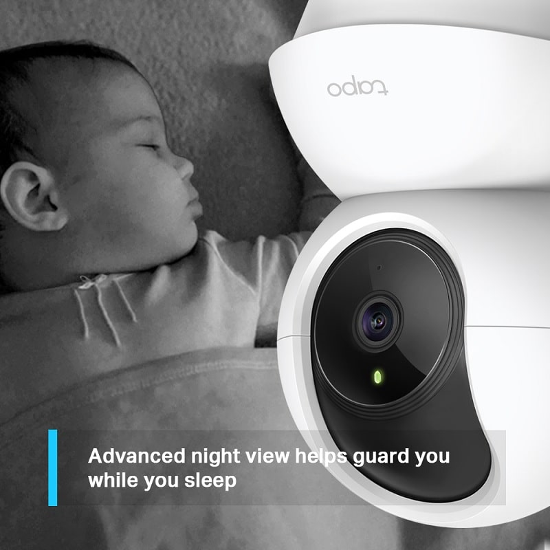 Cámara Wi-Fi TP-LINK TAPO C200 Rotatoria Con Visión Nocturna