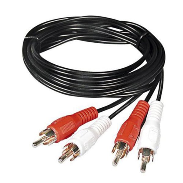 Cable Audio 2 RCA M/M 1,8m Blister DRACMA