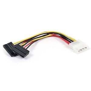 Cable SATA Y Alimentacion DRACMA para Computadora