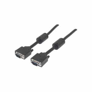 Cable VGA macho/macho 3,0 mts Ferrita Manhattan