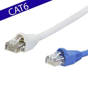 Cable de Red Patchcord Cat 6 2,13m Gris DRACMA