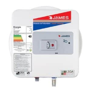 Calefon Termotanque James 30 Litros Prisma Acero Esmaltado