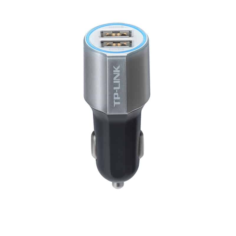 Cargador P/Auto TP-LINK CP220 2 Puertos USB 24W